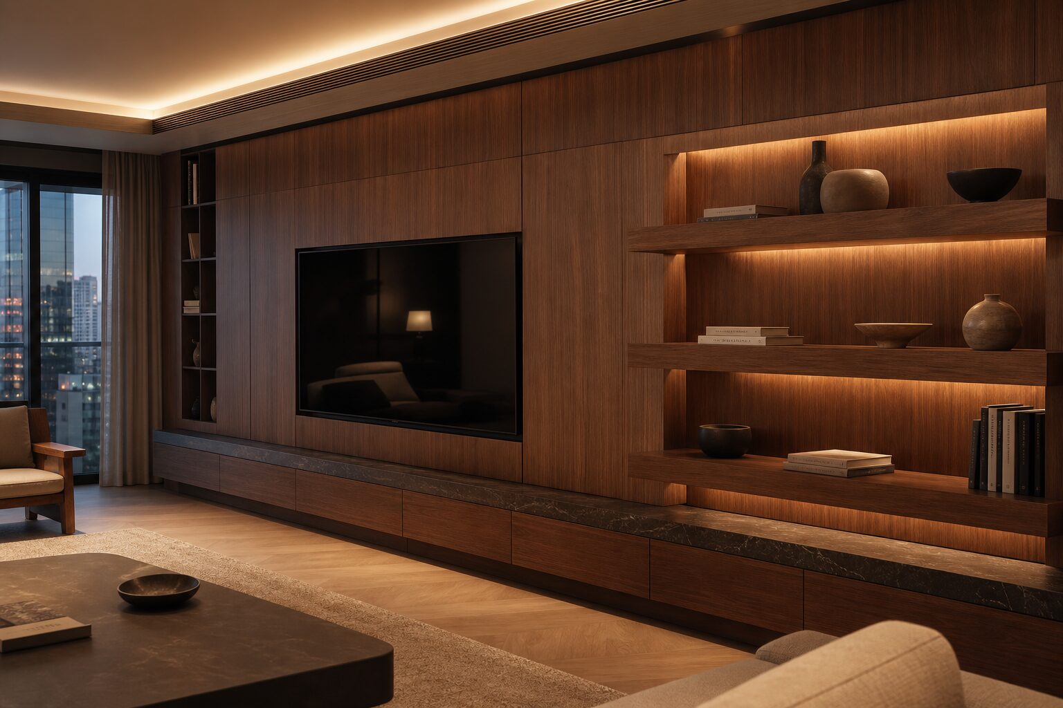 Living feature wall